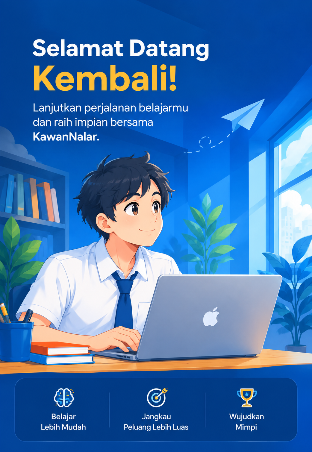 Ilustrasi belajar KawanNalar