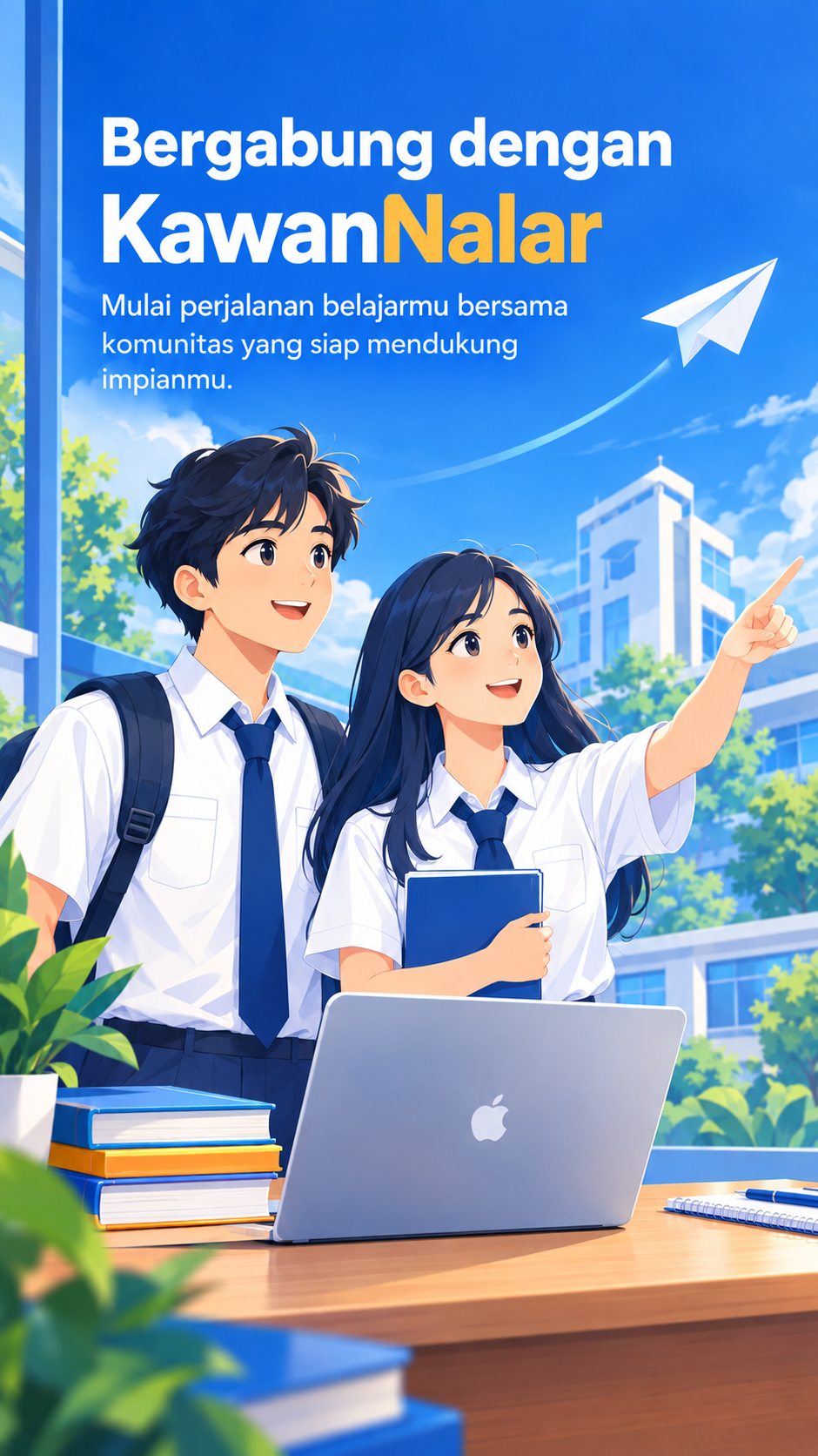 Ilustrasi pendaftaran KawanNalar